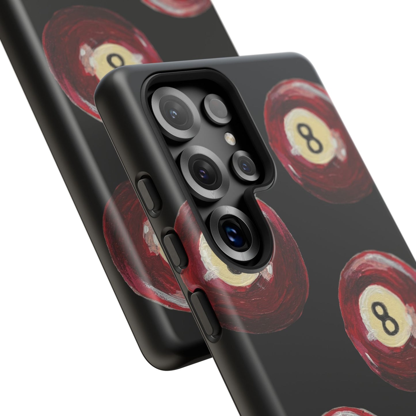 Red Eight Ball Phone Cases