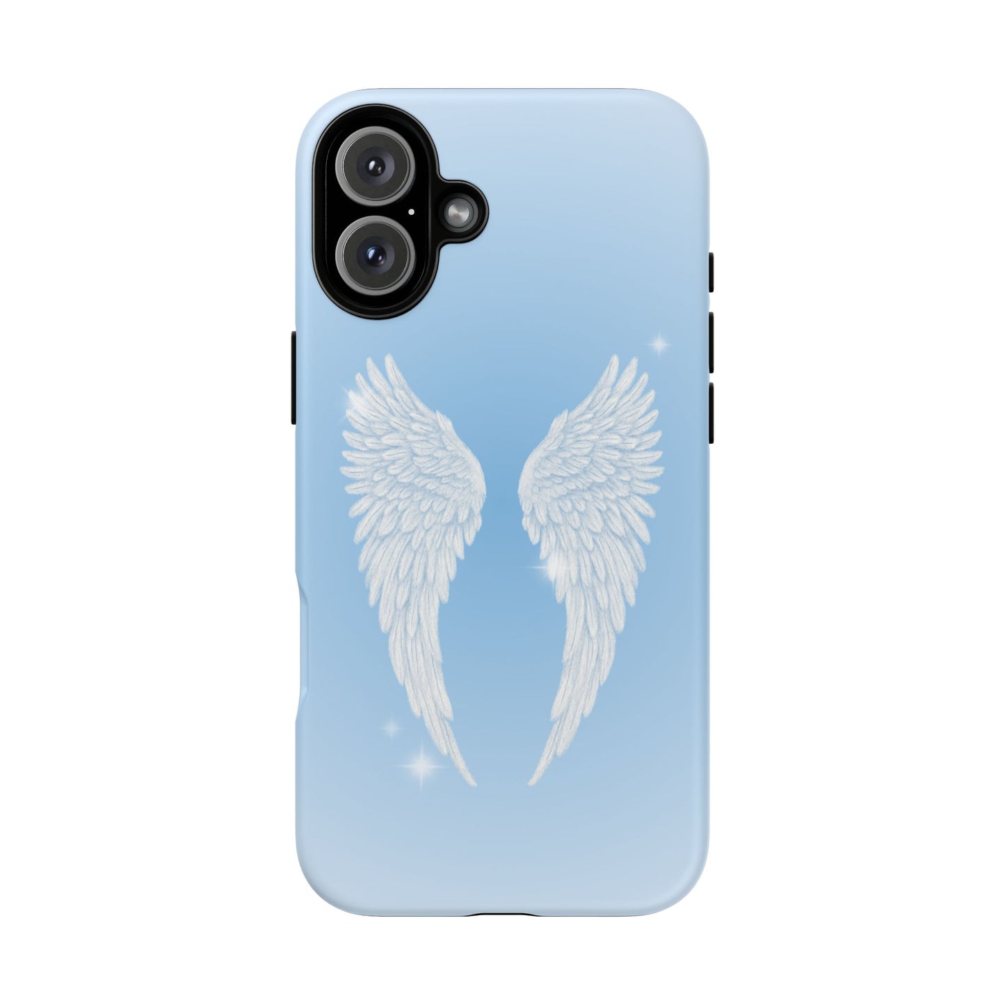 Blue Angel Wings Phone Case