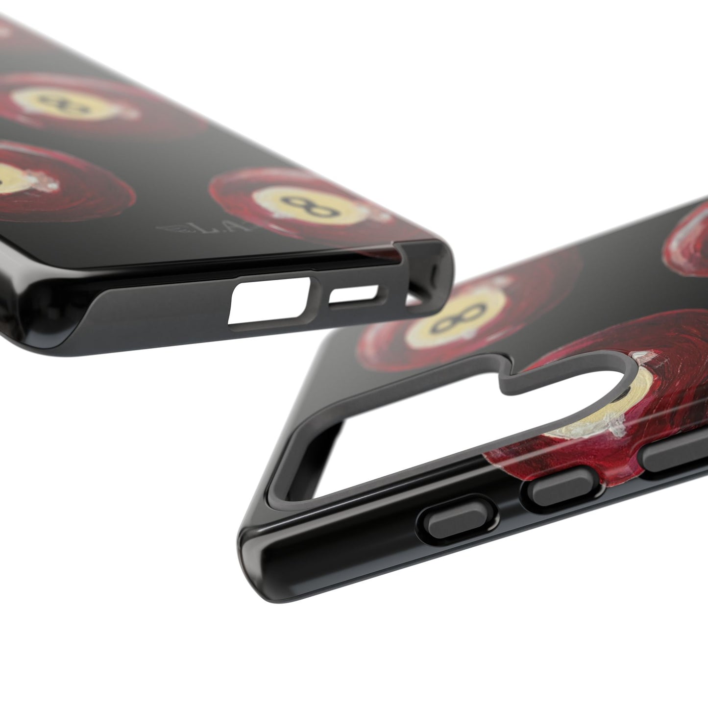 Red Eight Ball Phone Cases