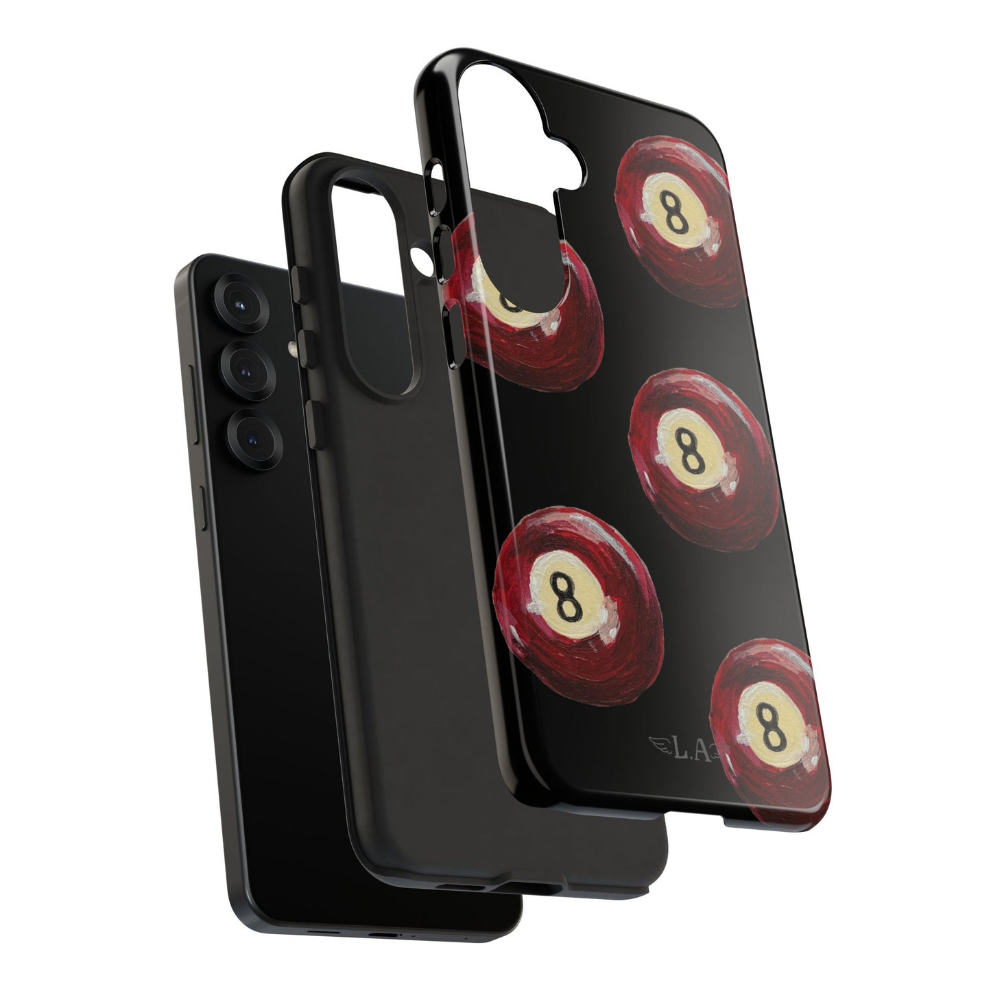 Red Eight Ball Phone Cases