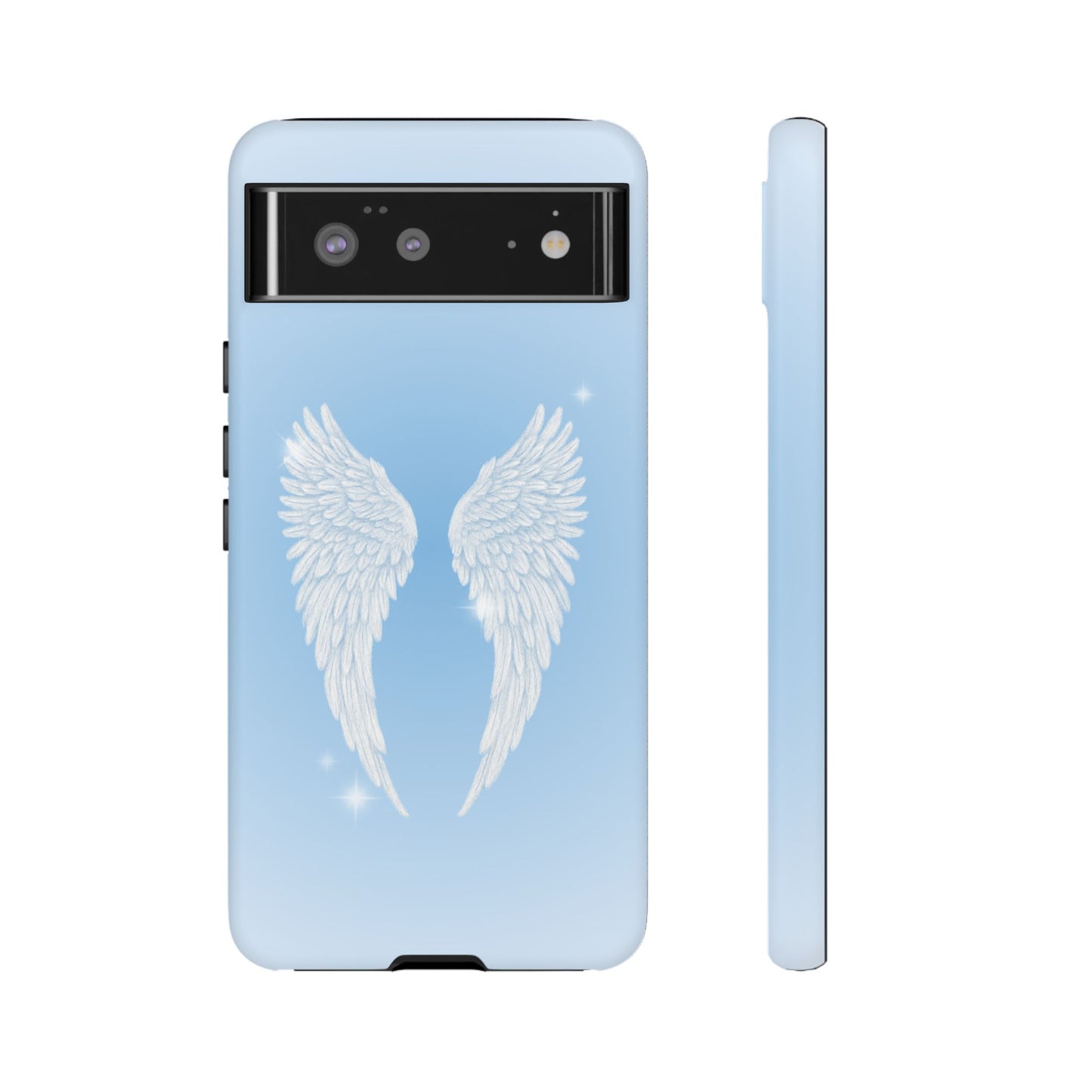 Blue Angel Wings Phone Case