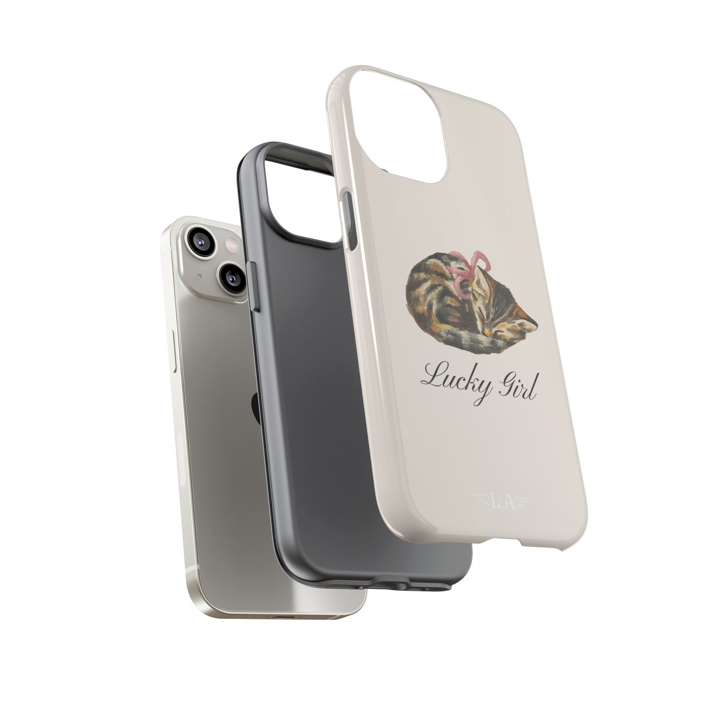 Coquette Cat Phone Case