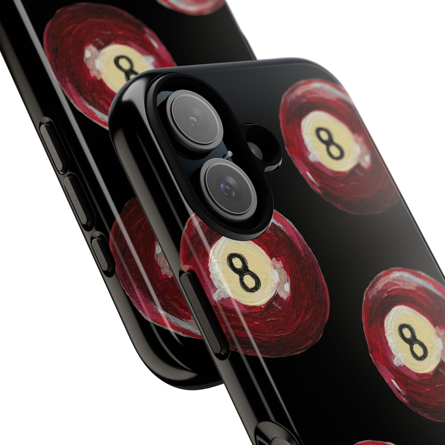 Red Eight Ball Phone Cases