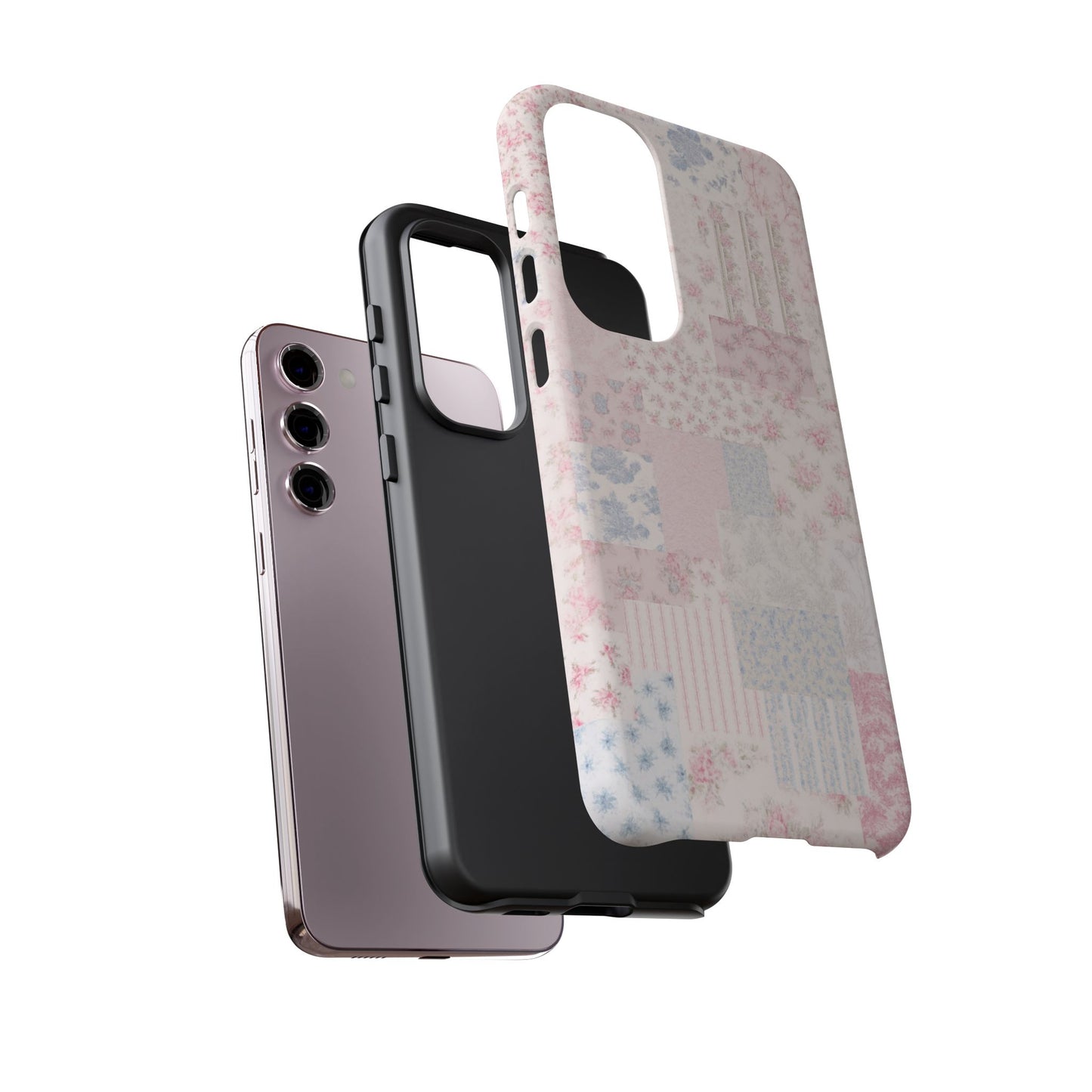 Floral Patchwork Phone Case