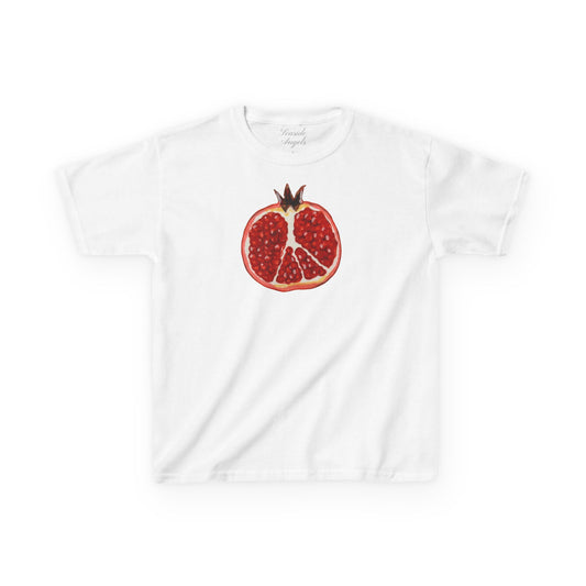 Hand-Drawn Pomegranate Baby Tee
