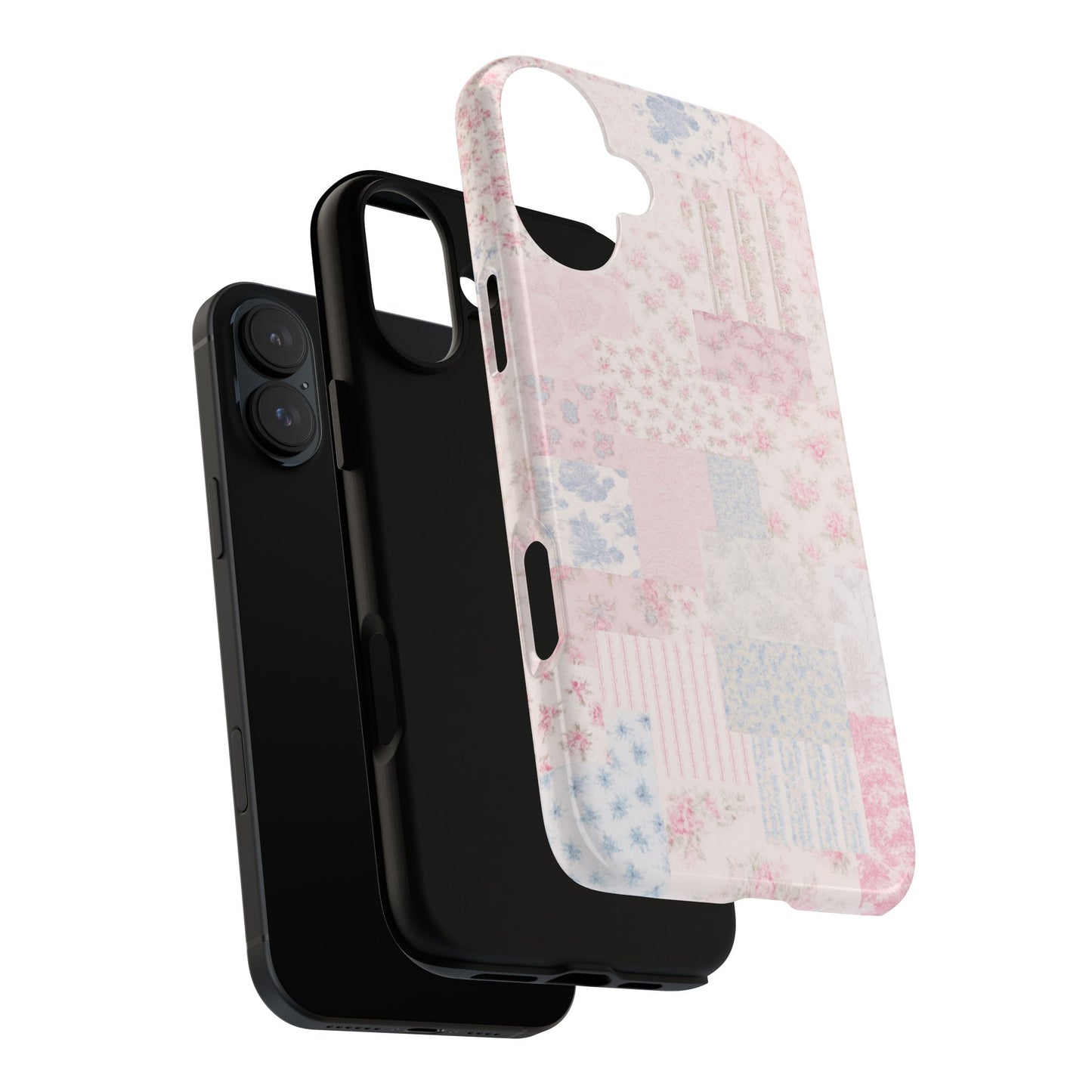 Floral Patchwork Phone Case
