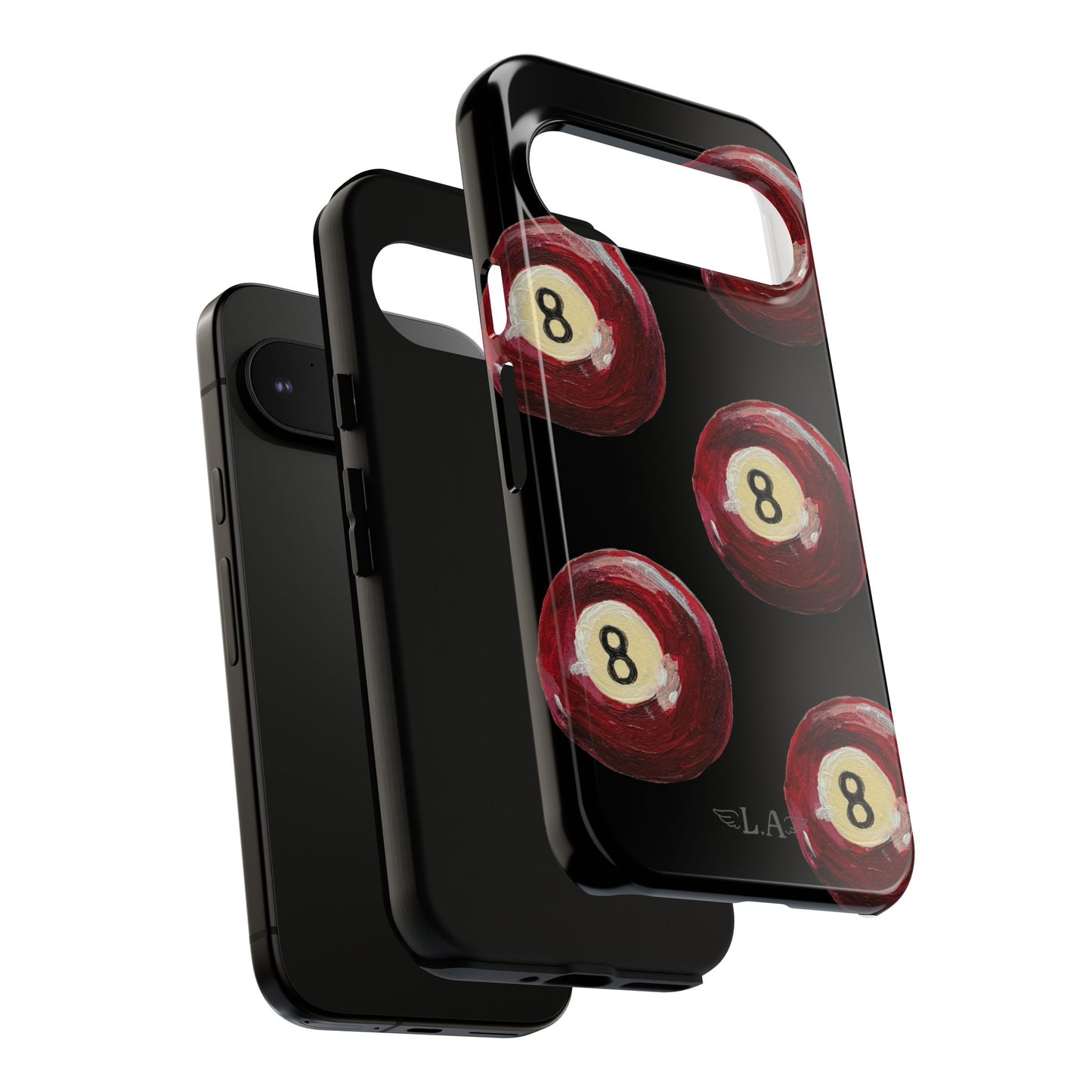 Red Eight Ball Phone Cases