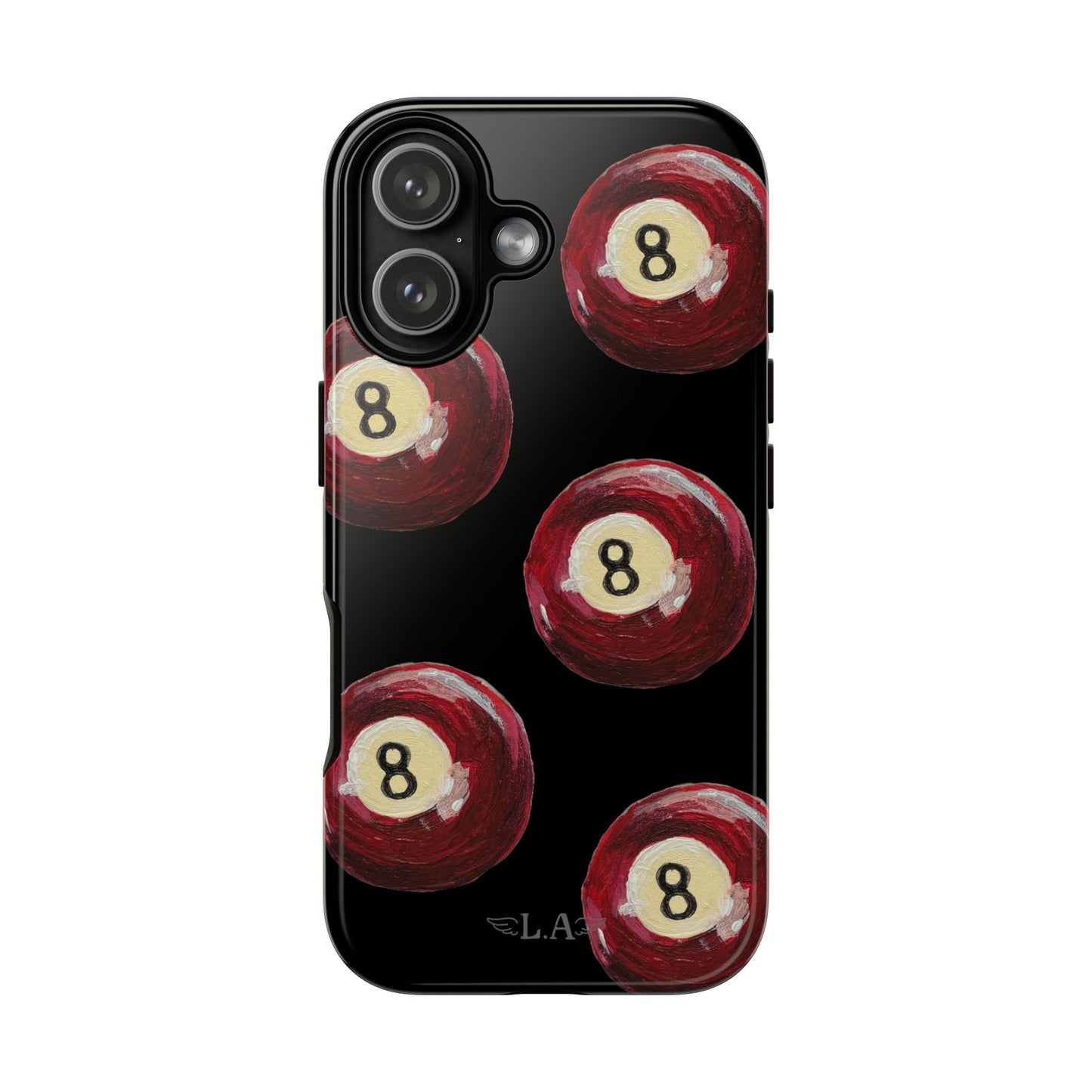 Red Eight Ball Phone Cases