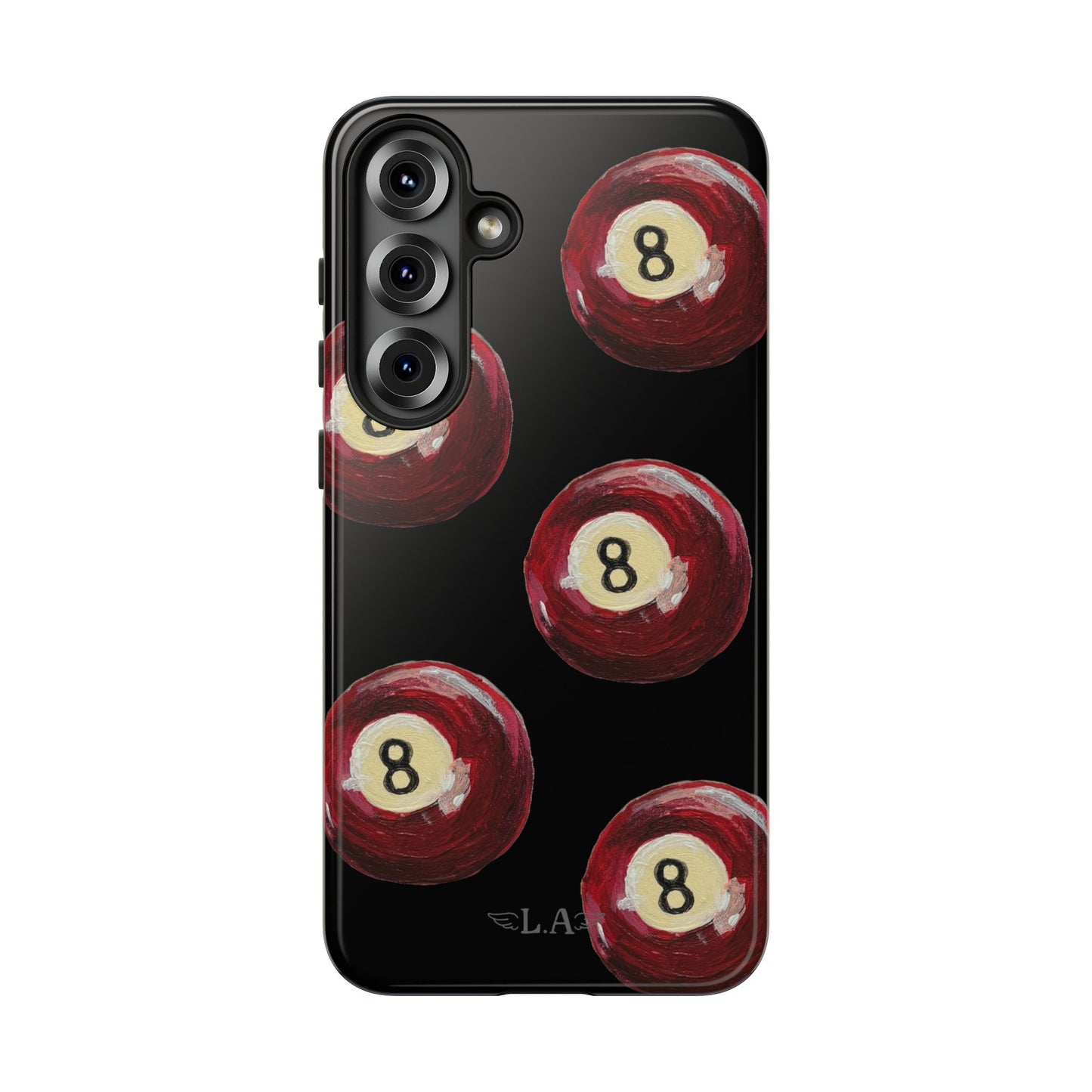Red Eight Ball Phone Cases