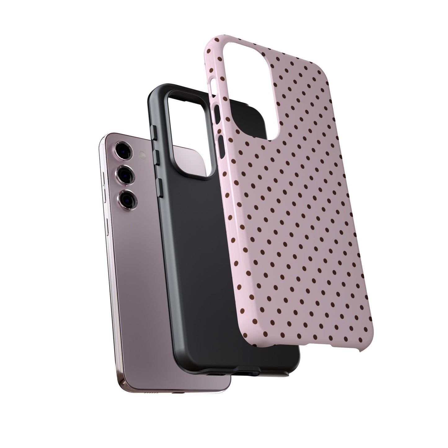 Light Pink Polka Dot Phone Case
