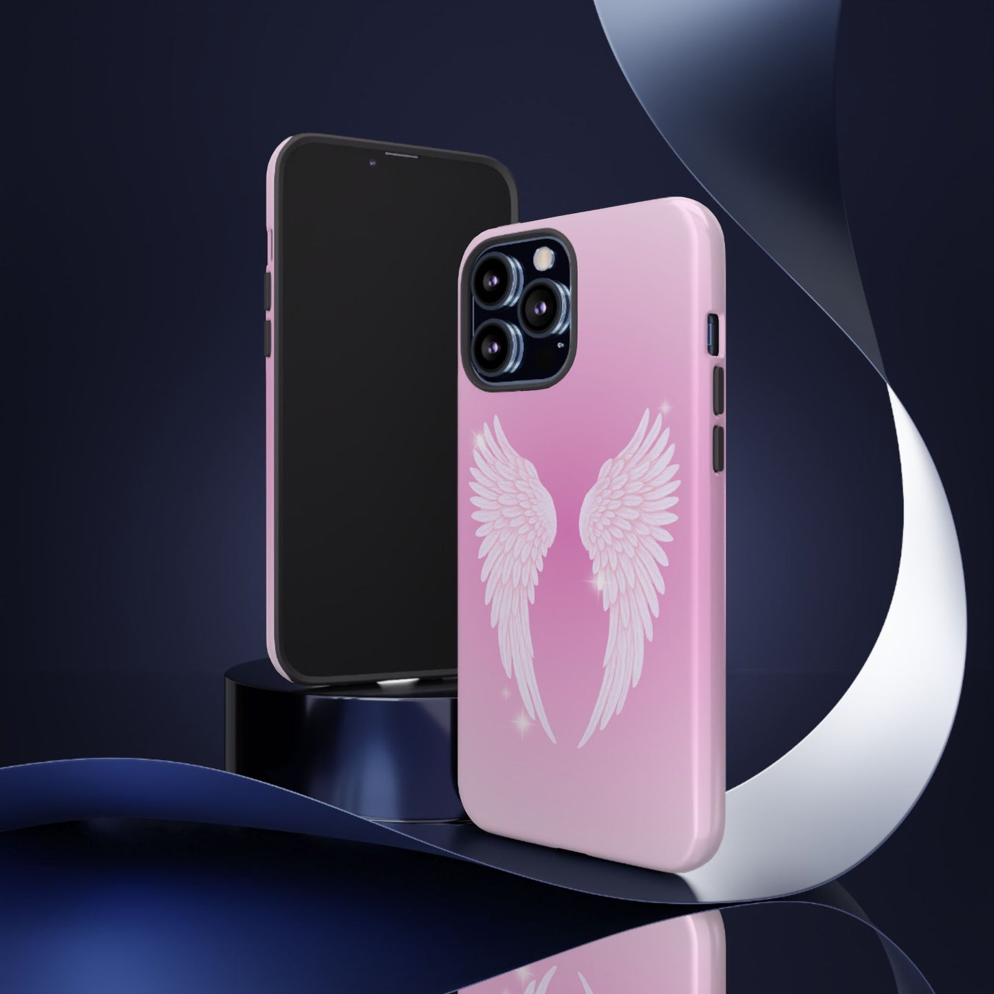 Pink Angel Wings Phone Case
