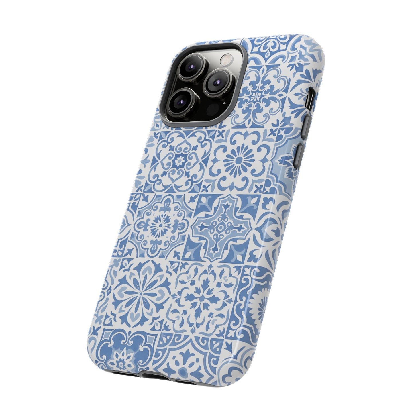 Blue Coastal Tile Phone Case