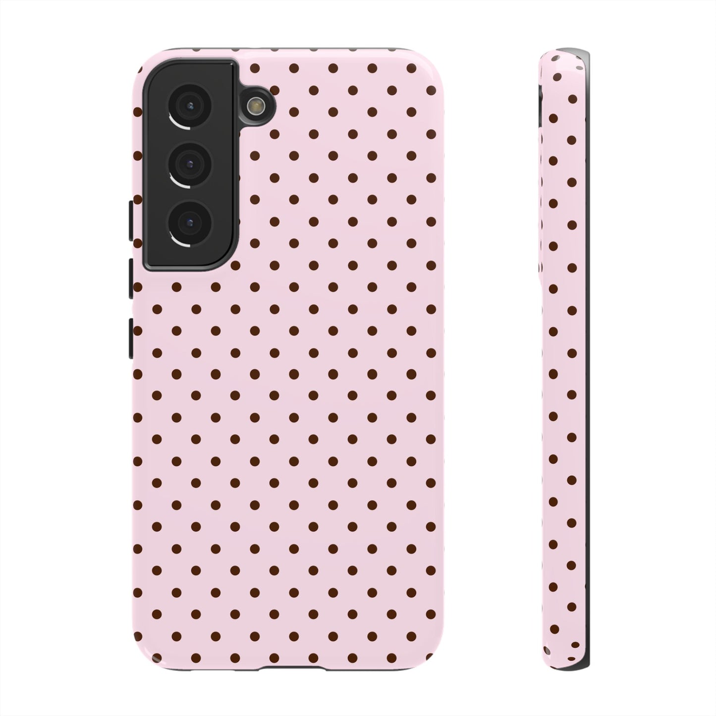 Light Pink Polka Dot Phone Case