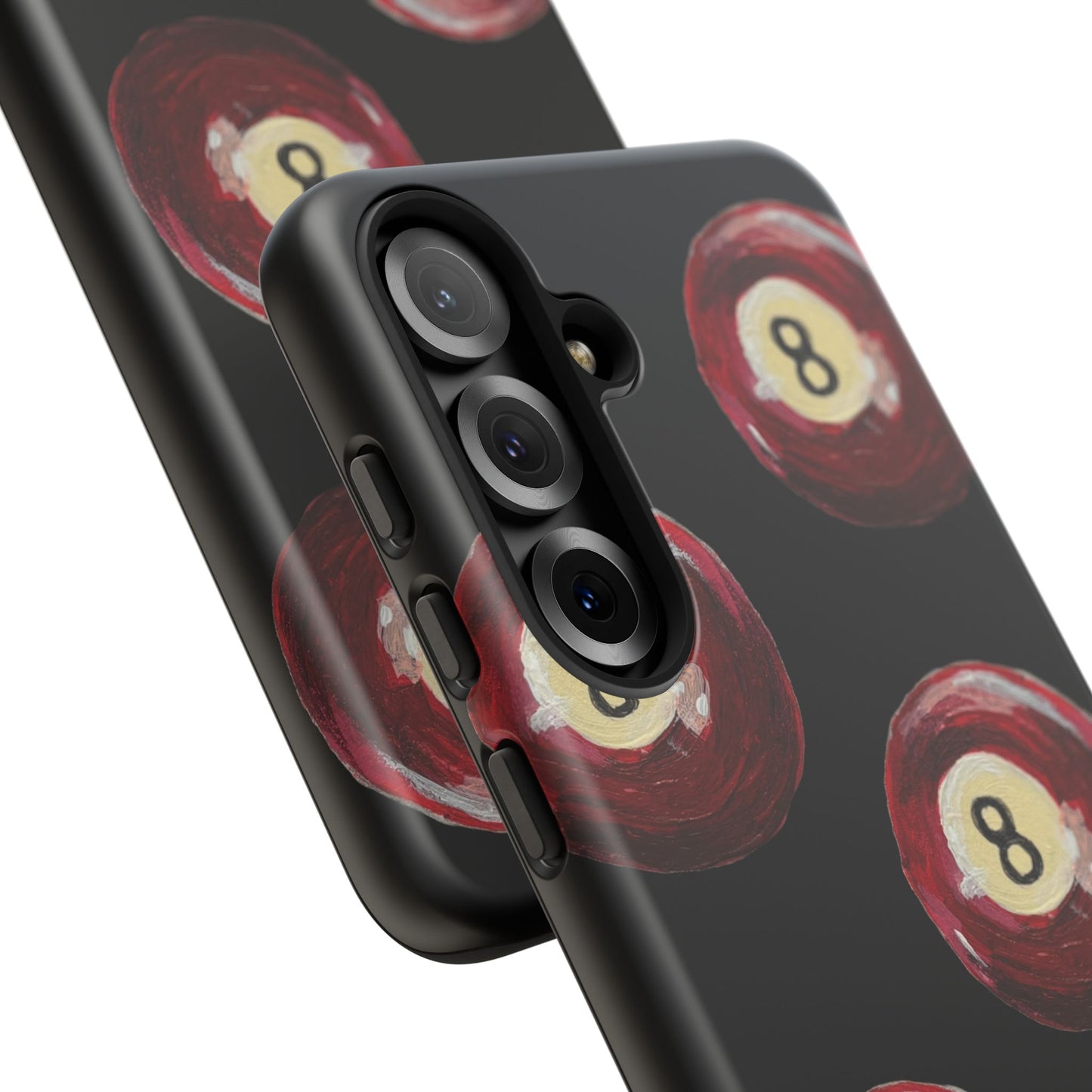 Red Eight Ball Phone Cases