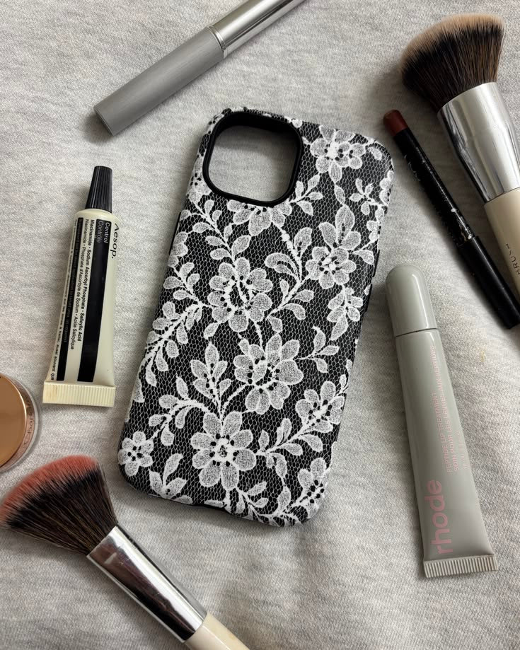 White Lace Phone Case