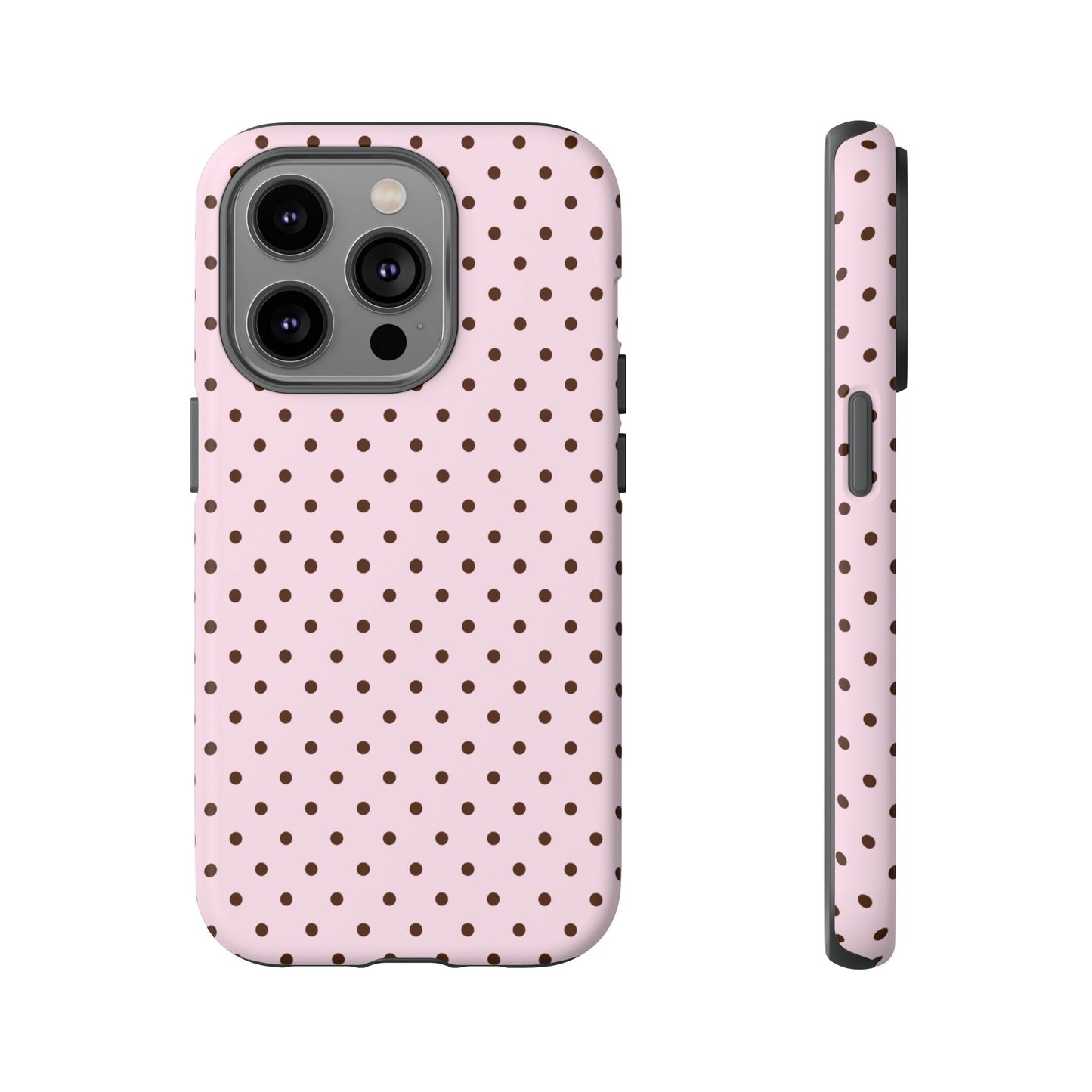 Light Pink Polka Dot Phone Case
