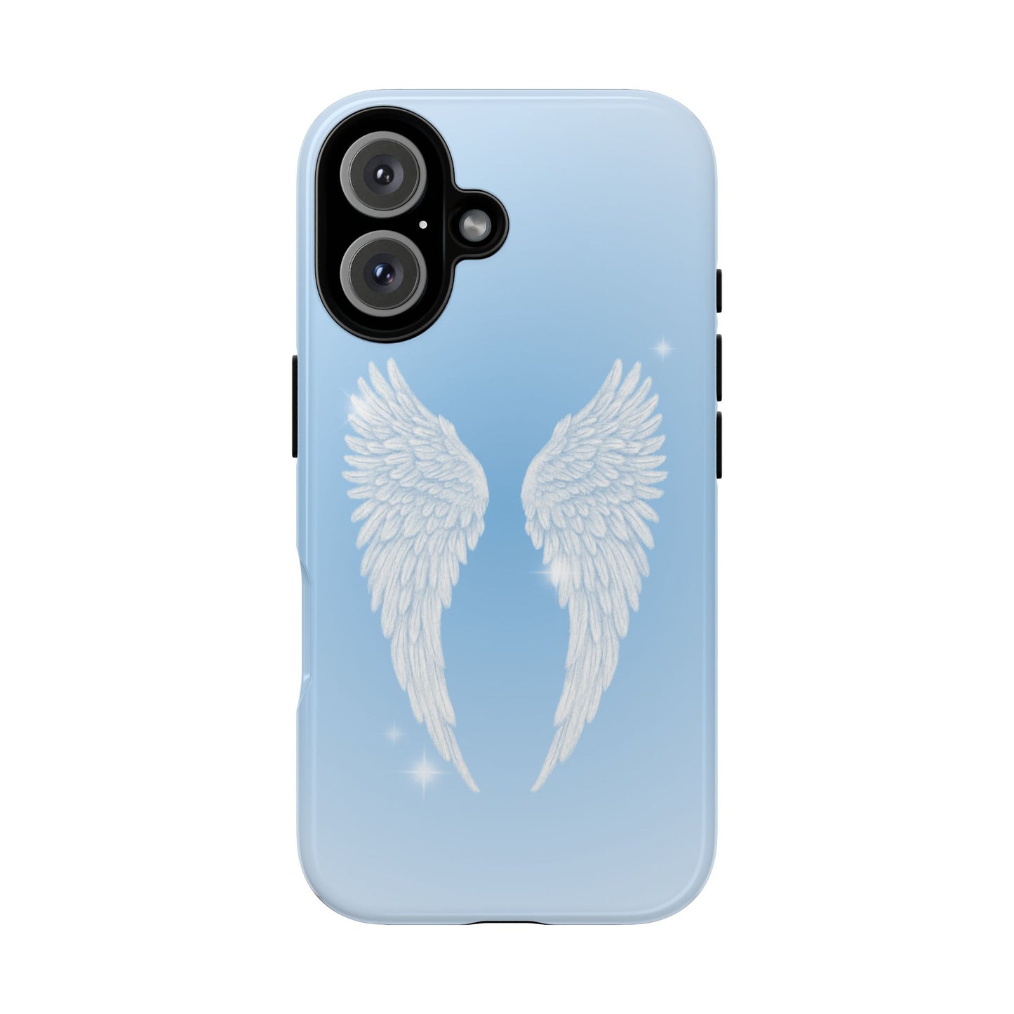 Blue Angel Wings Phone Case