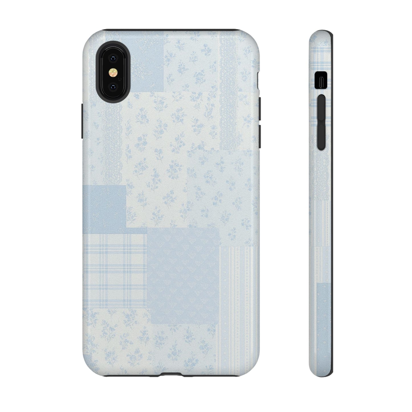 Blue Floral Lace Phone Case