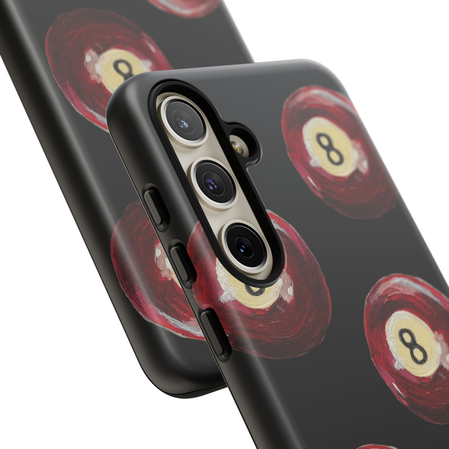 Red Eight Ball Phone Cases
