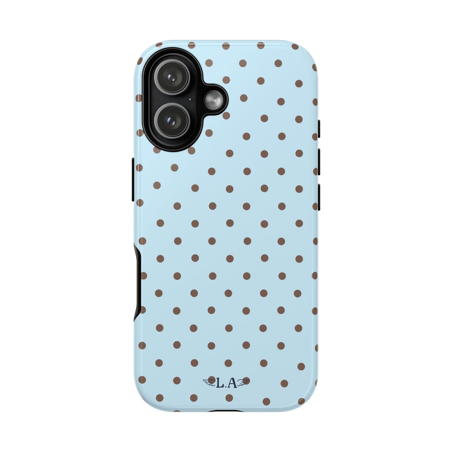 Blue Polka Dot Phone Case