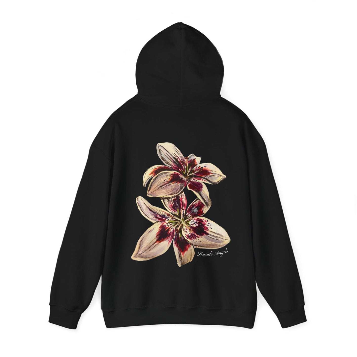 Hand-Painted Lily Hoodie