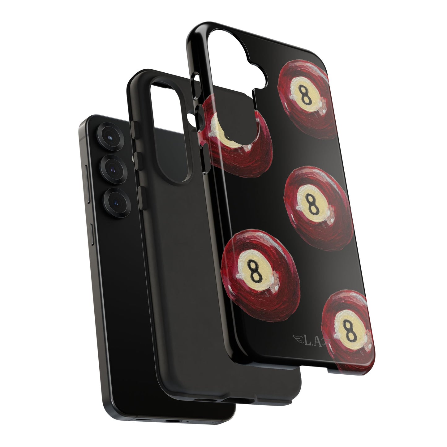 Red Eight Ball Phone Cases