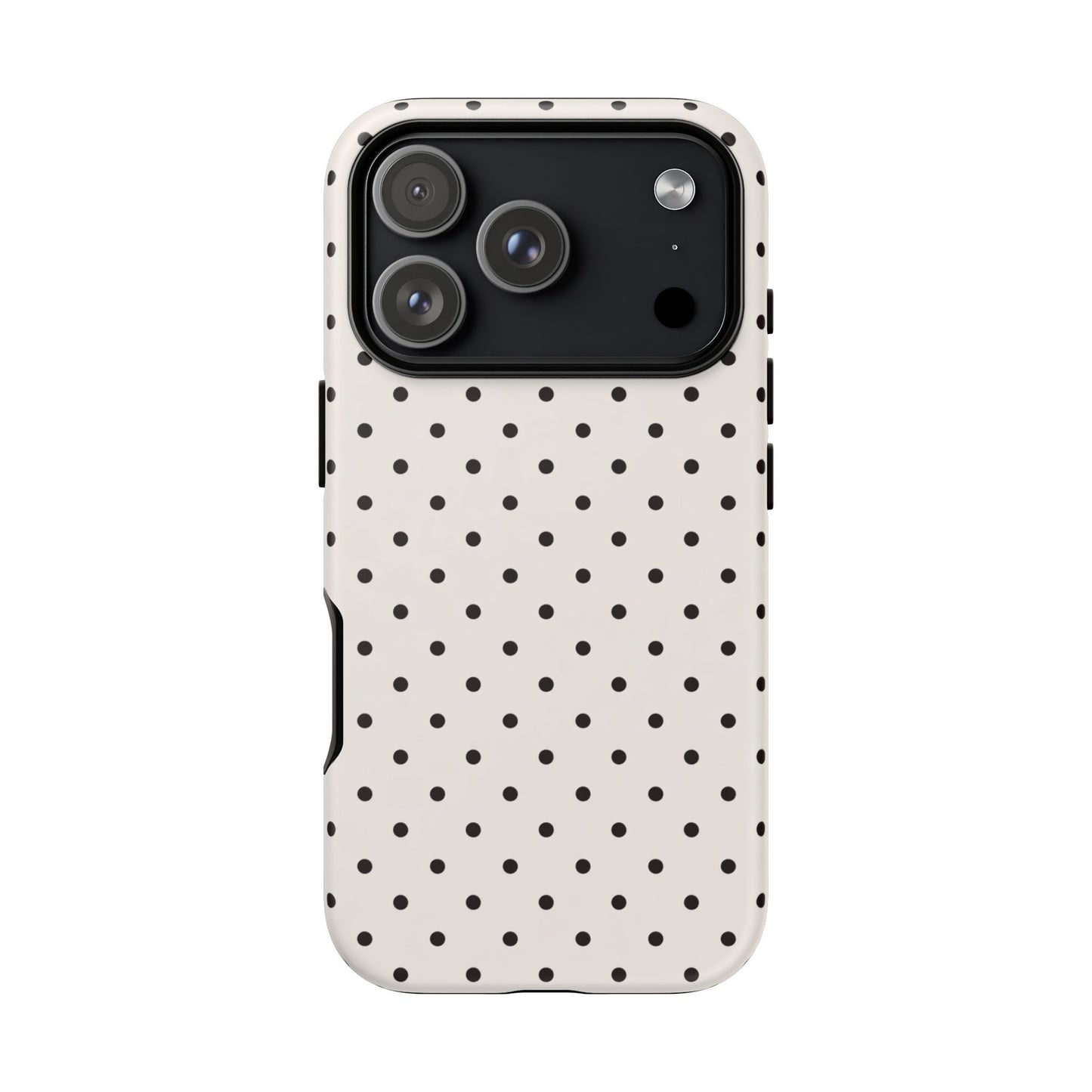 Off-White Polka Dot Phone Case