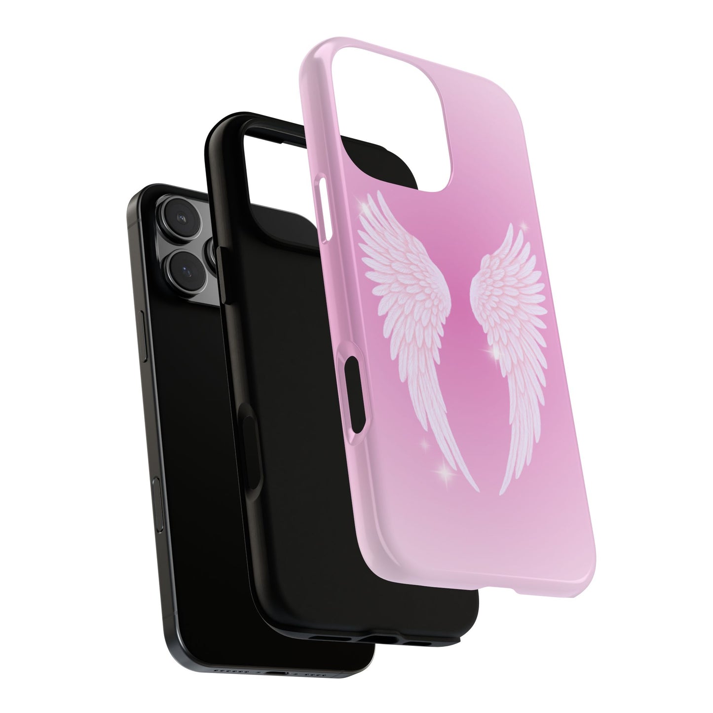 Pink Angel Wings Phone Case