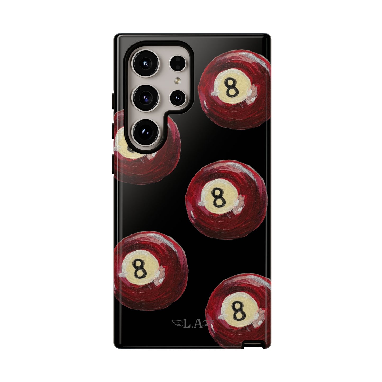 Red Eight Ball Phone Cases