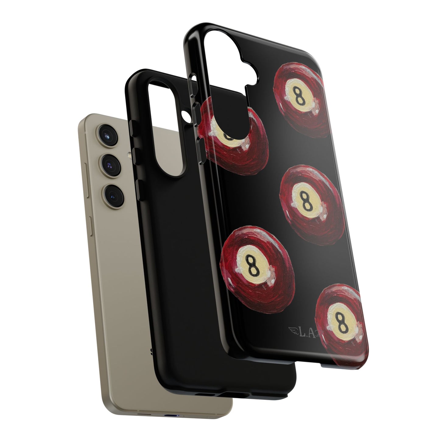 Red Eight Ball Phone Cases