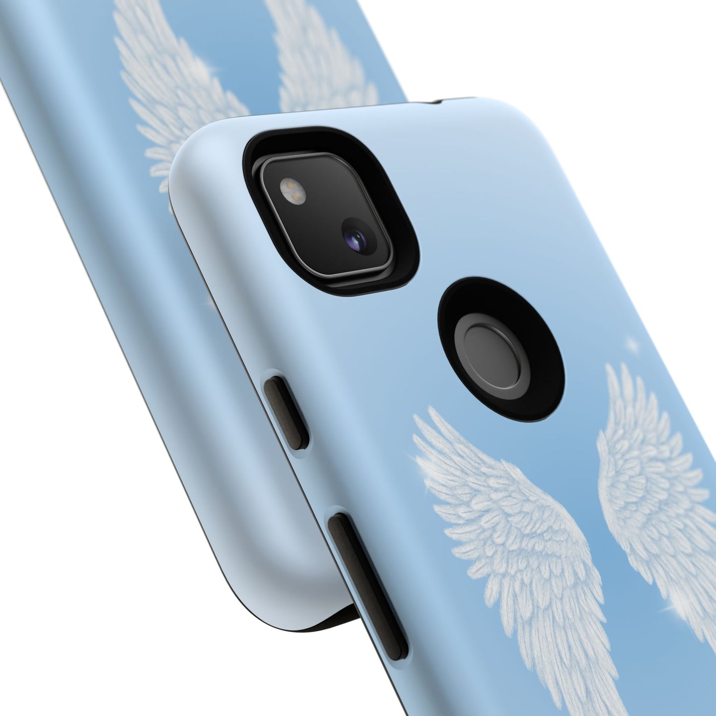 Blue Angel Wings Phone Case
