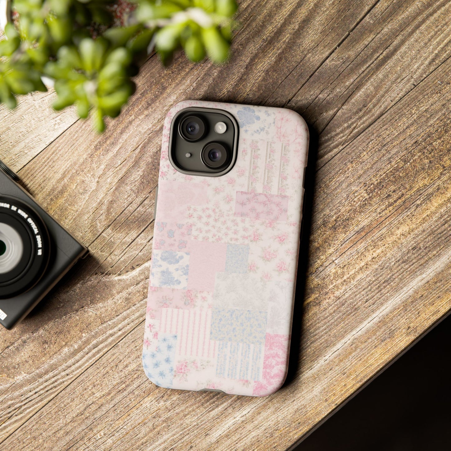 Floral Patchwork Phone Case