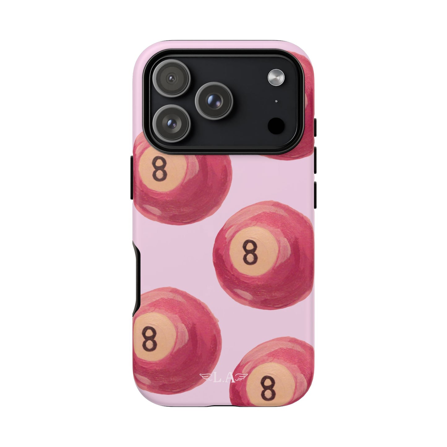Pink 8 Ball Phone Case