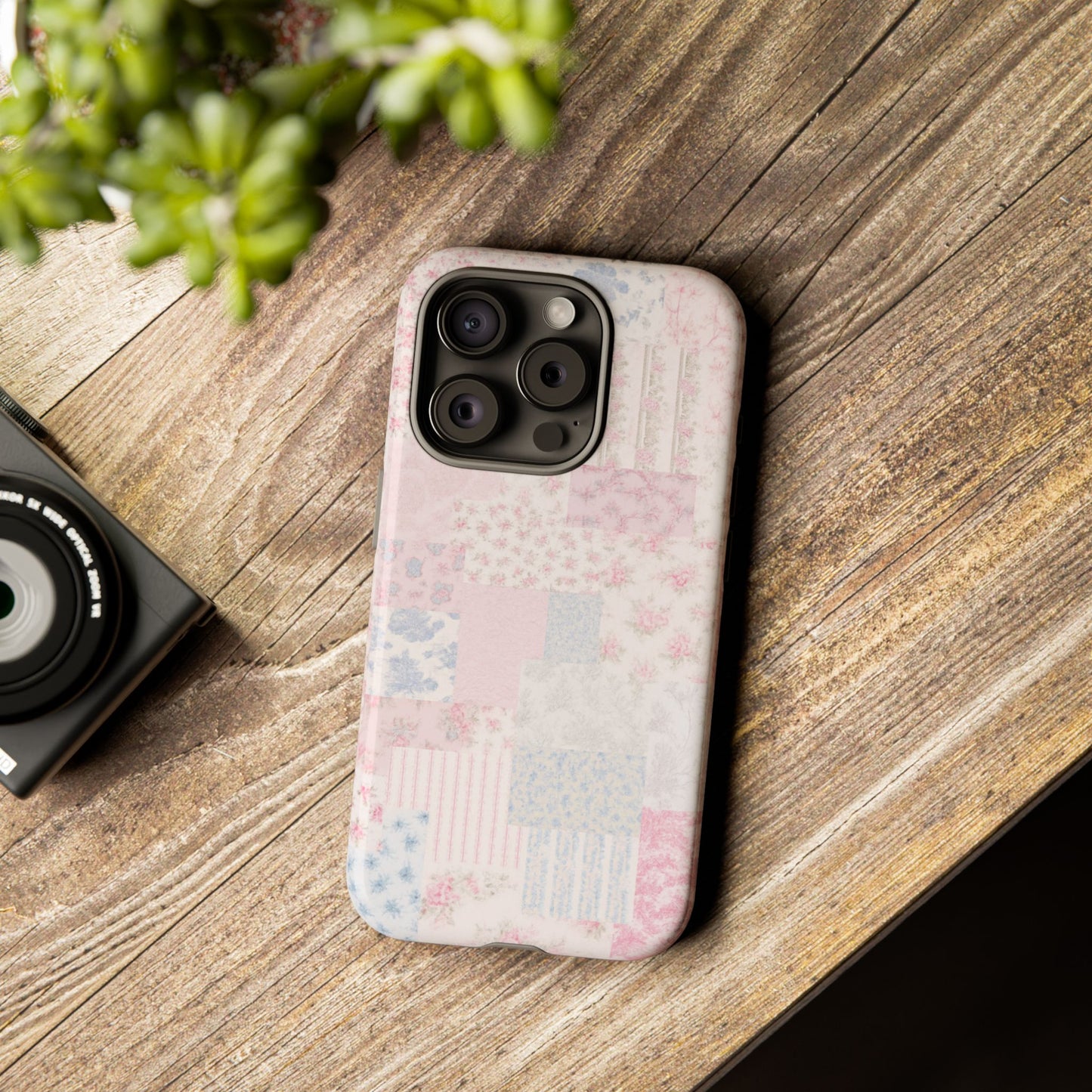 Floral Patchwork Phone Case