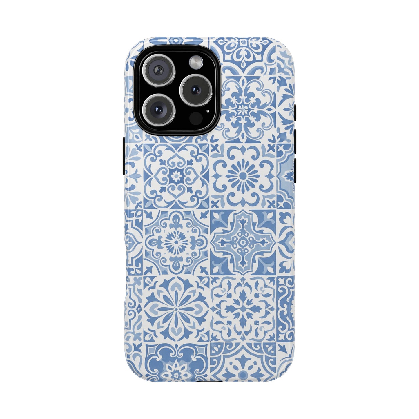 Blue Coastal Tile Phone Case