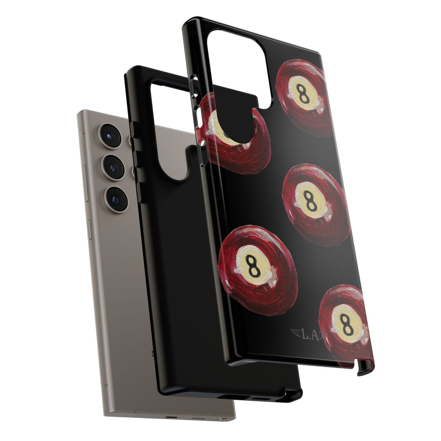 Red Eight Ball Phone Cases