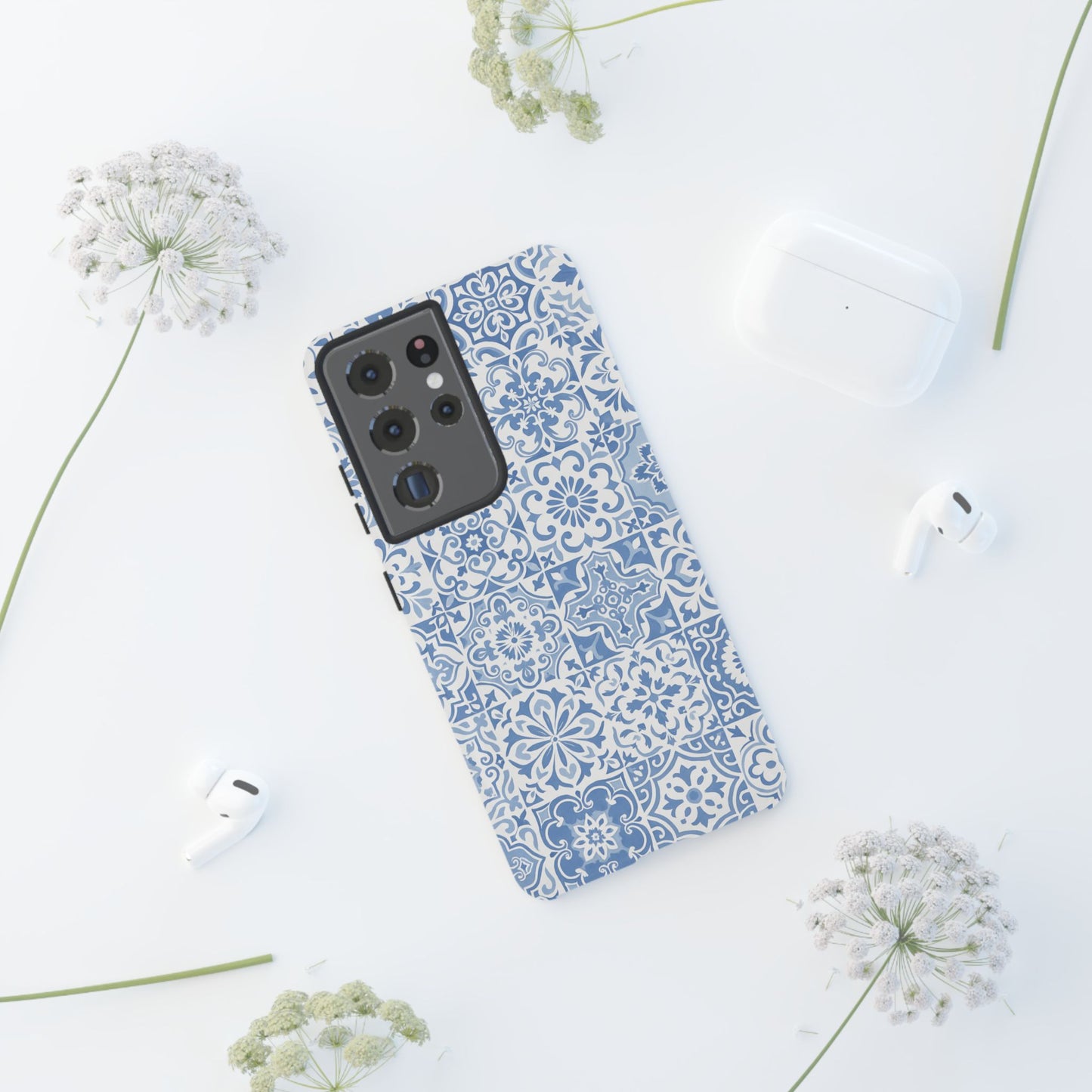 Blue Coastal Tile Phone Case