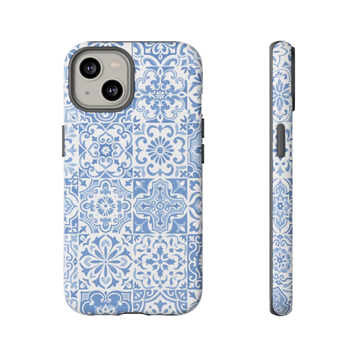 Blue Coastal Tile Phone Case