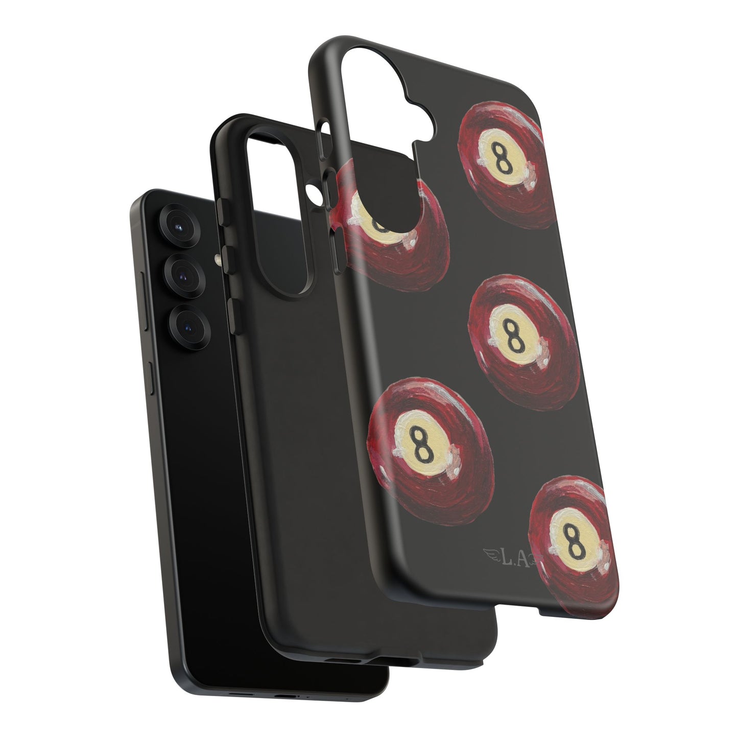 Red Eight Ball Phone Cases
