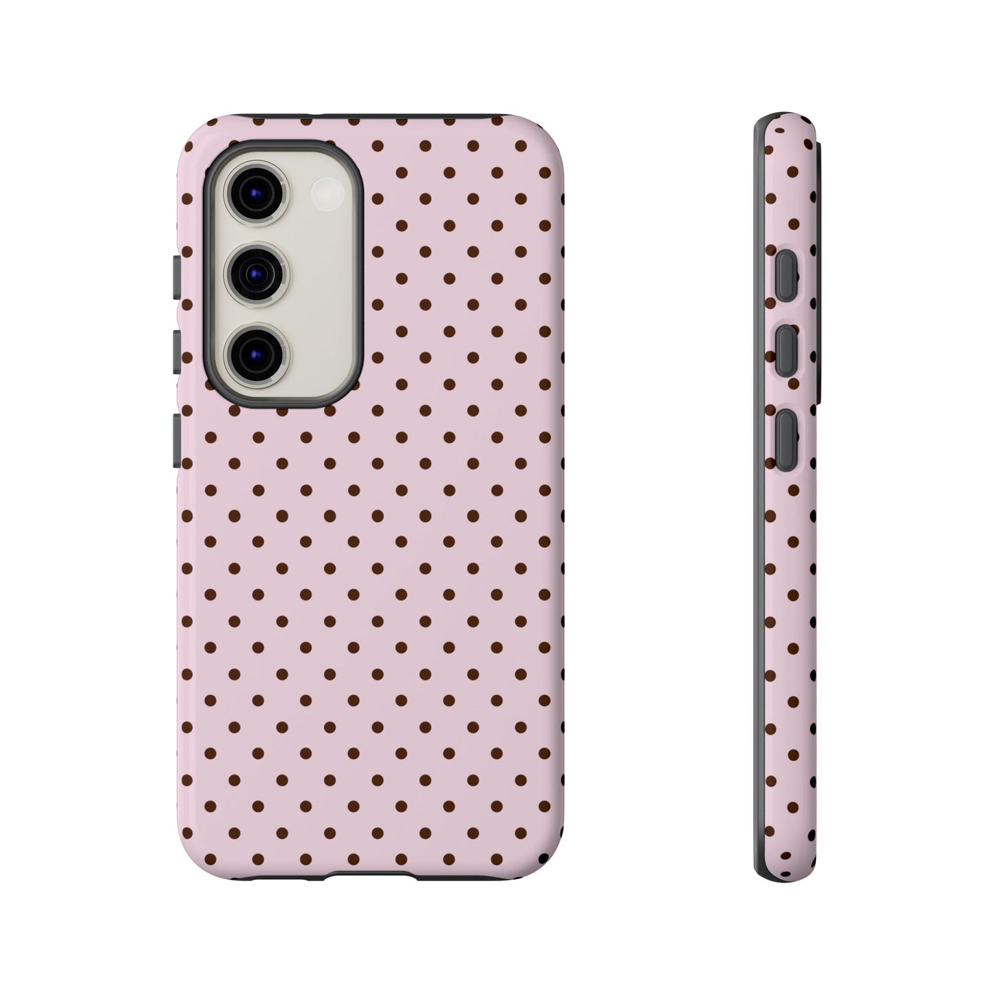 Light Pink Polka Dot Phone Case
