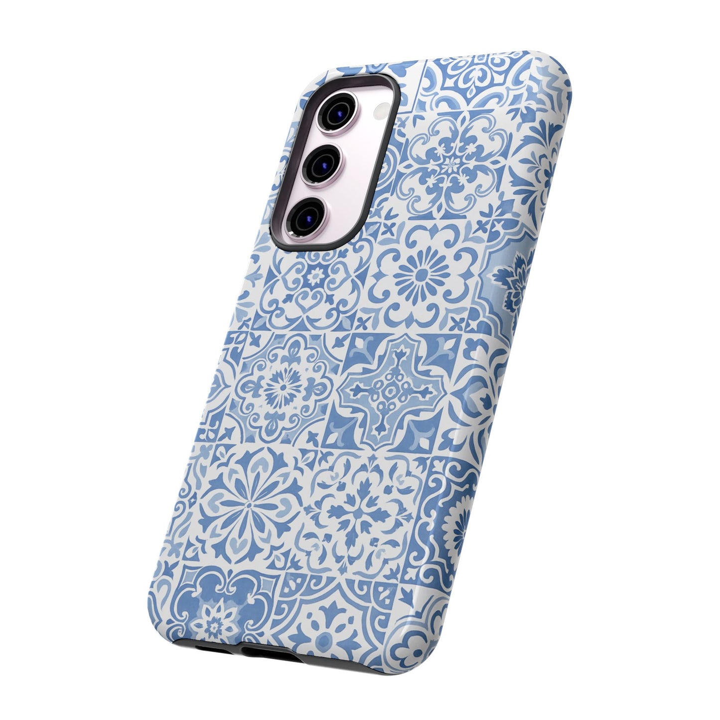Blue Coastal Tile Phone Case