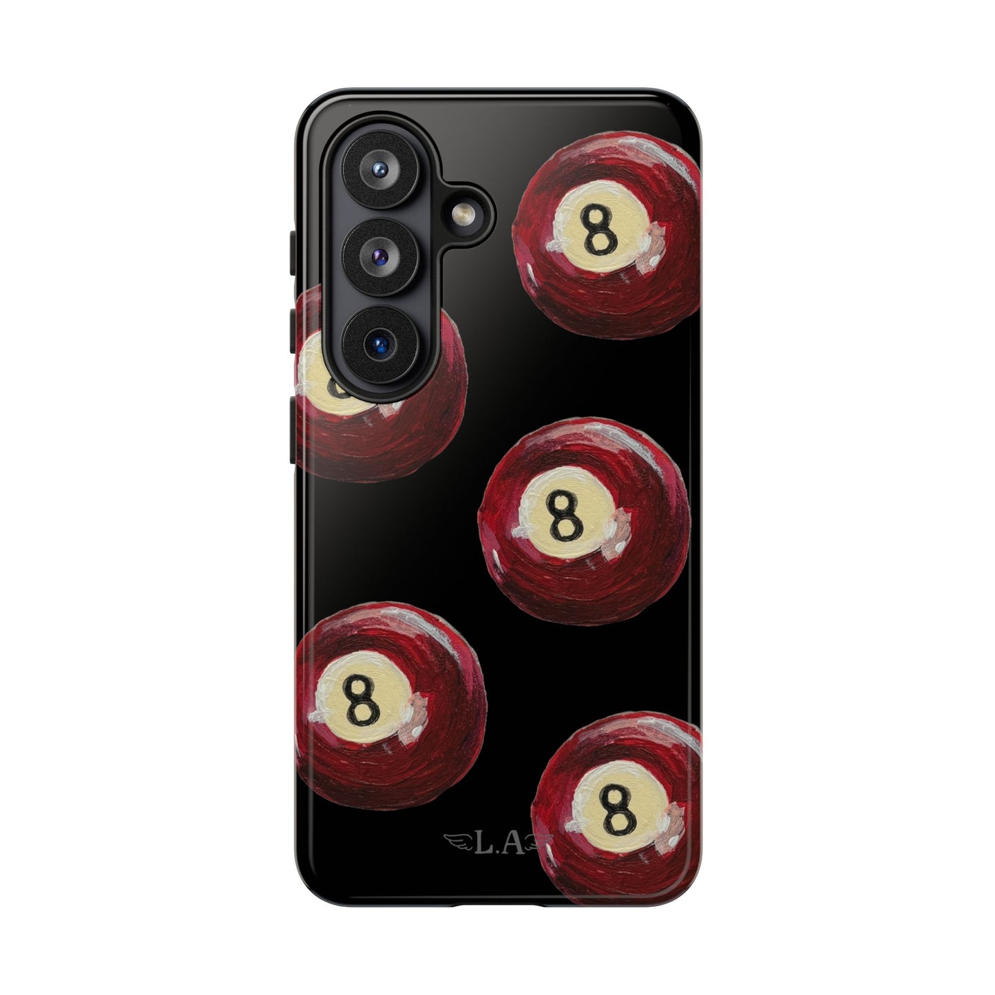 Red Eight Ball Phone Cases