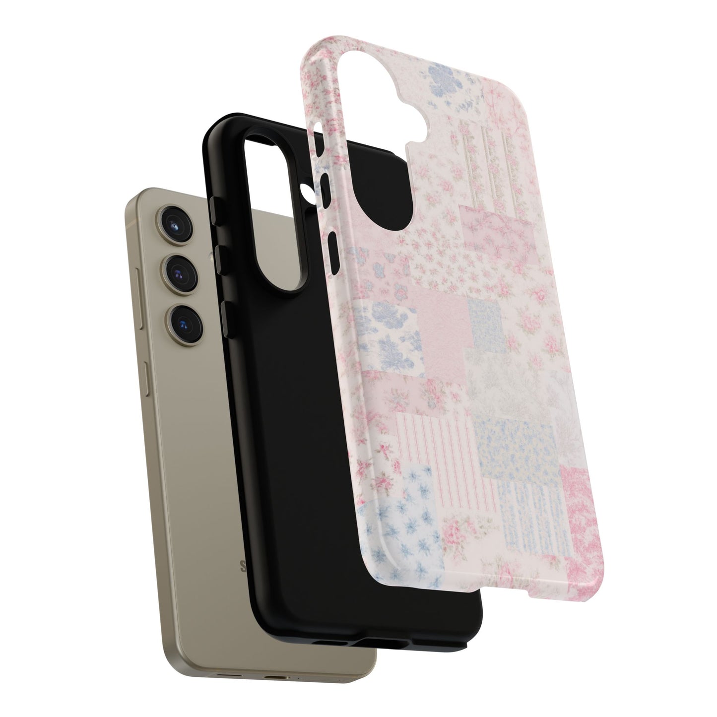 Floral Patchwork Phone Case