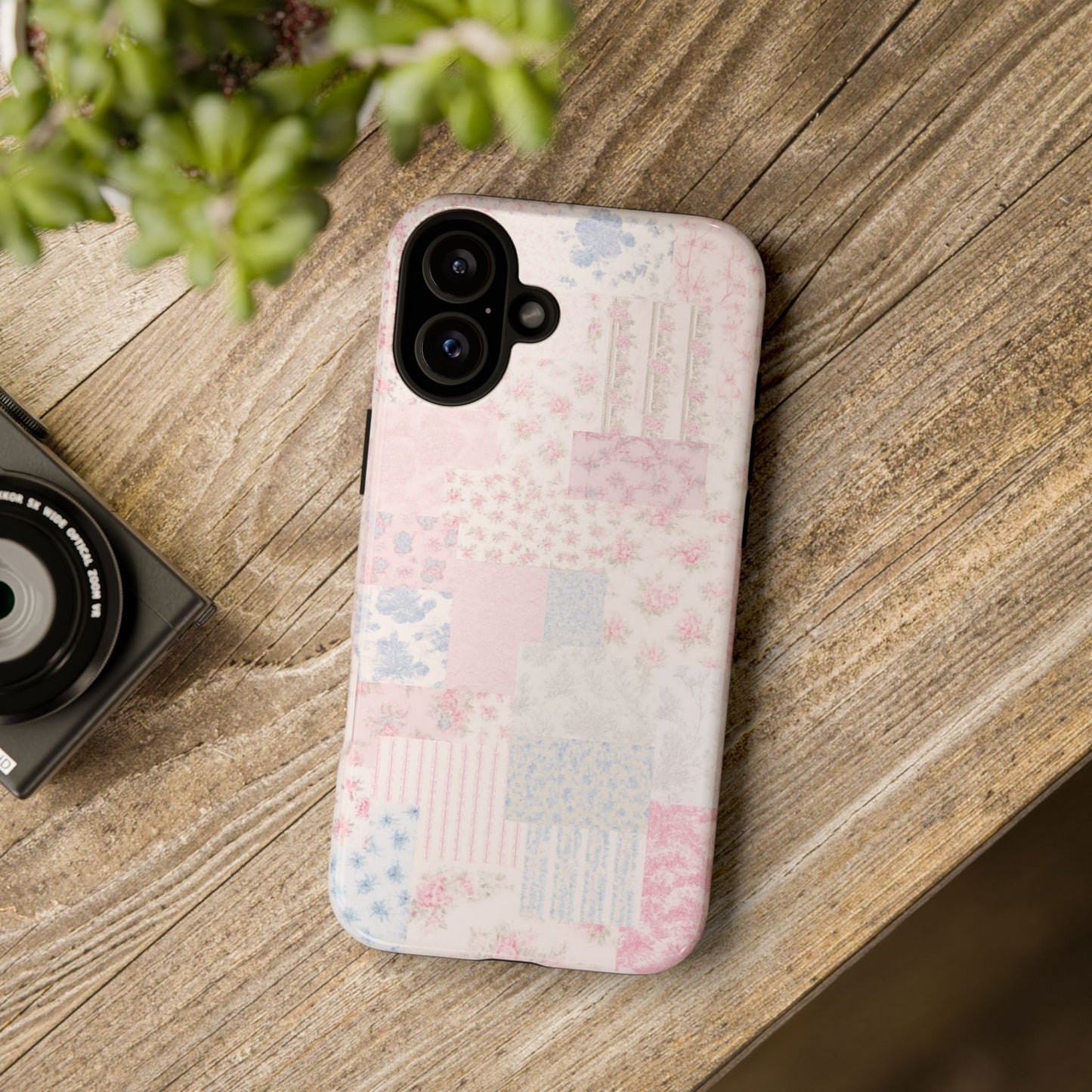 Floral Patchwork Phone Case