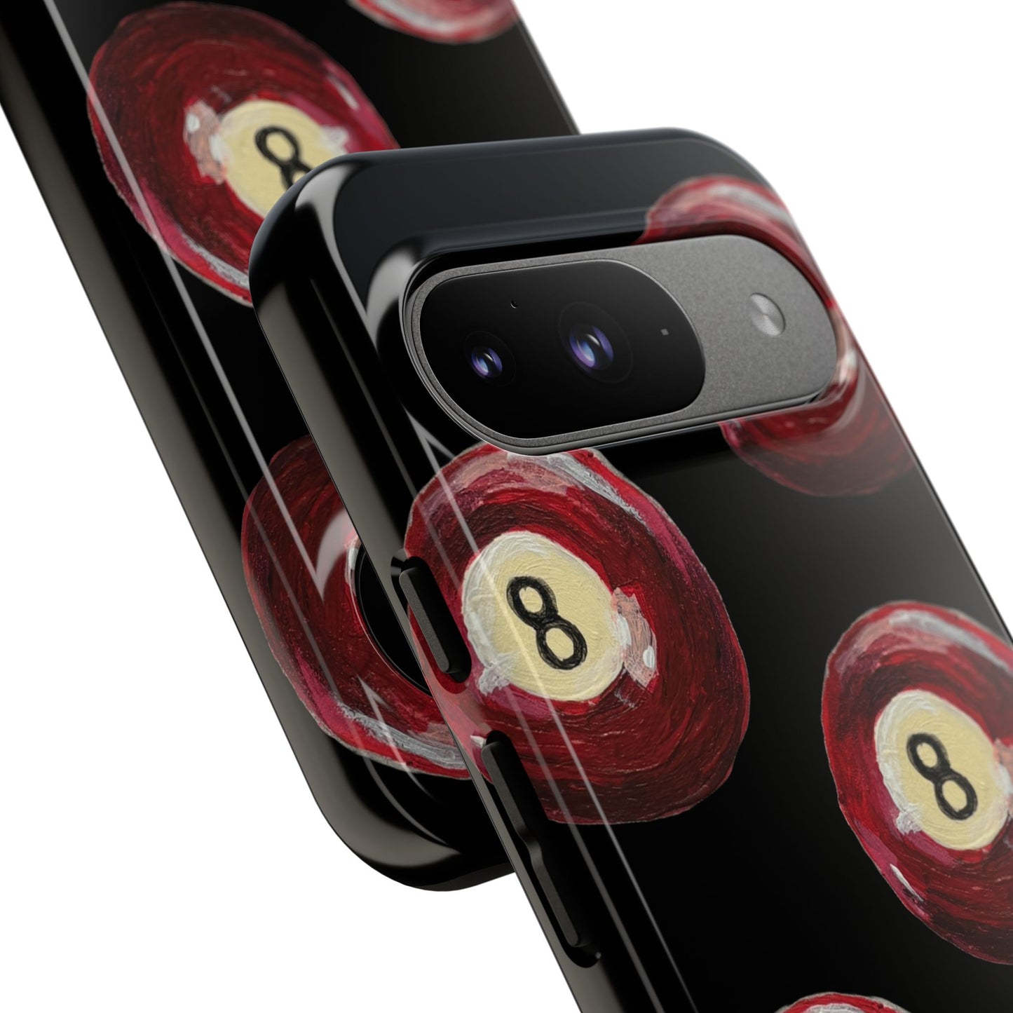 Red Eight Ball Phone Cases