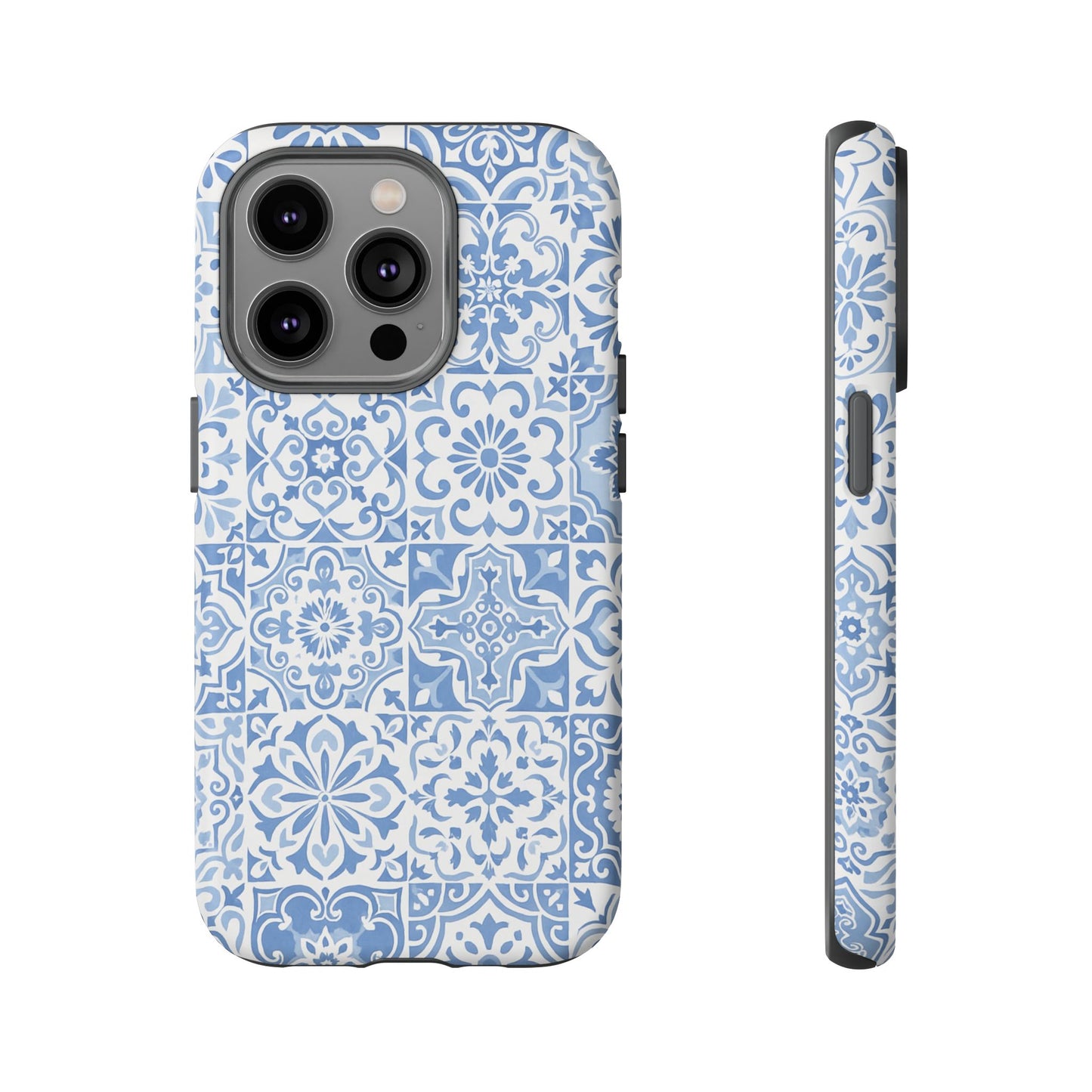 Blue Coastal Tile Phone Case