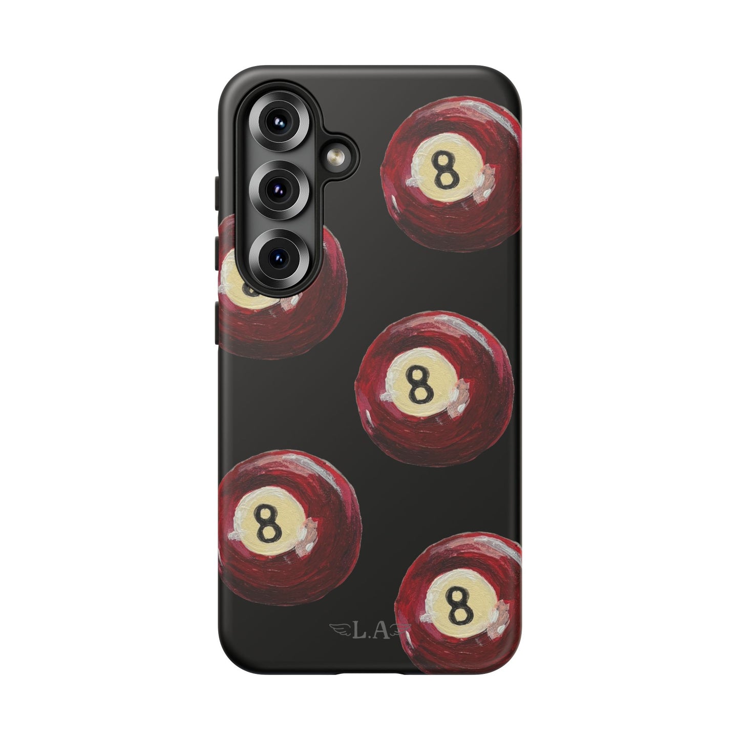 Red Eight Ball Phone Cases