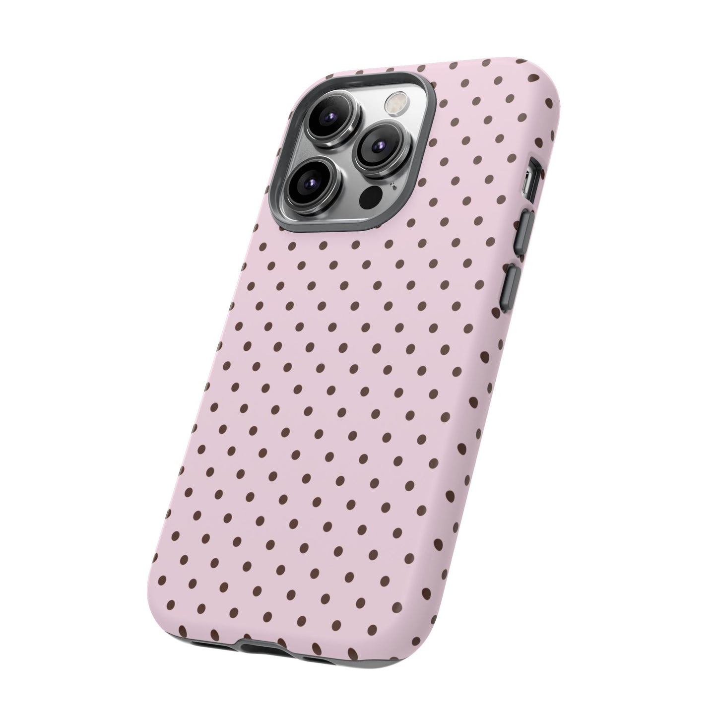 Light Pink Polka Dot Phone Case
