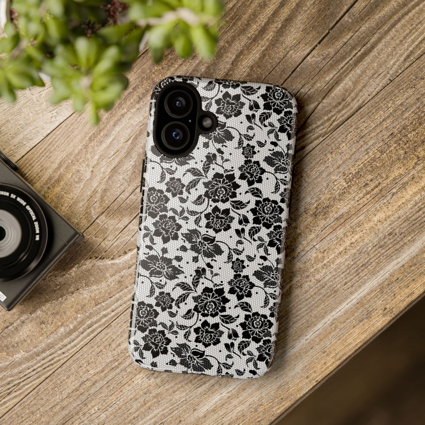 Black Lace Phone Case