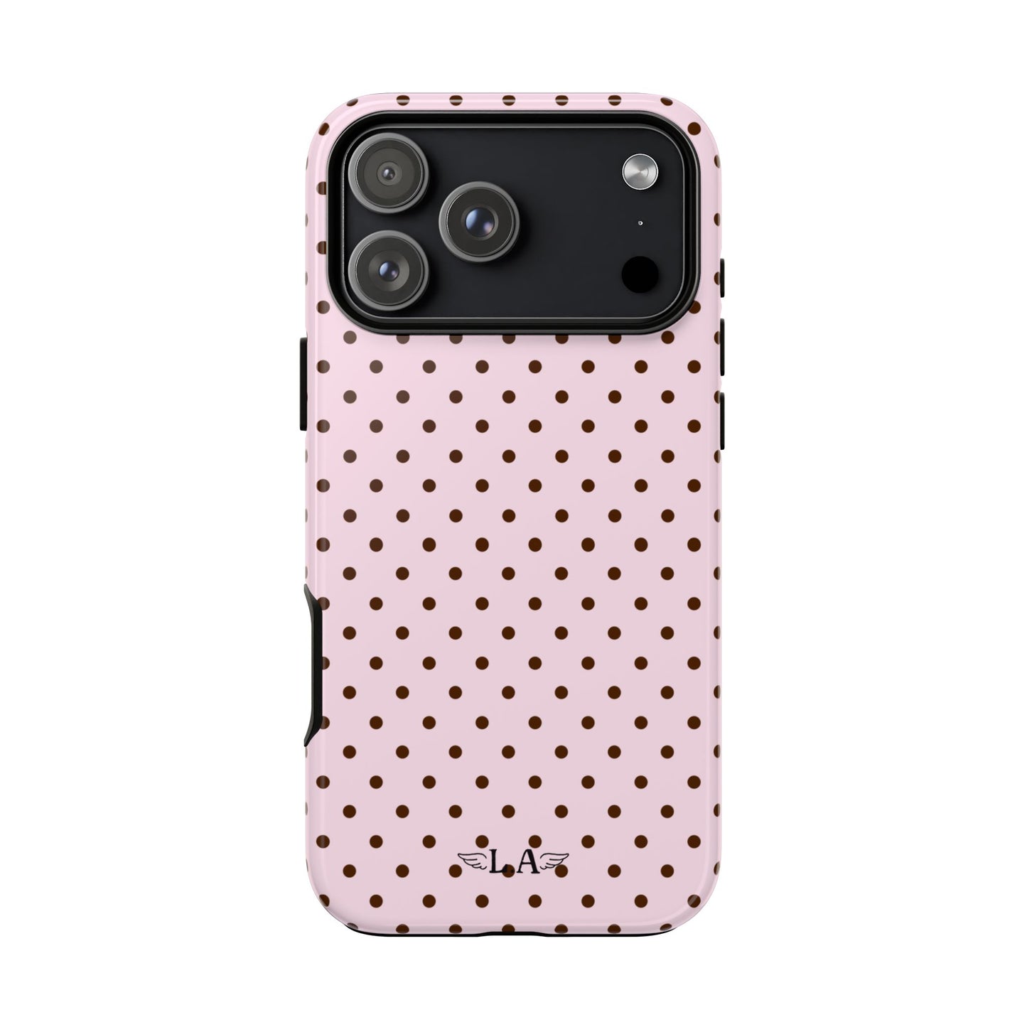 Light Pink Polka Dot Phone Case